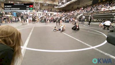 37-40 lbs Rr Rnd 2 - AJ Smith, Little Axe Takedown Club vs Oakley Everheart, Standfast