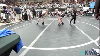 110-120 lbs Rr Rnd 3 - Marshall Heinrich, Team Nomad vs Jeremy Lakes Jr, Midwest City Bombers Youth Wrestling Club