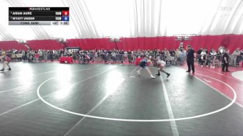 138 lbs Cons. Semi - Aidan Aure, Victory School Of Wrestling vs Wyatt Unser, Victory School Of Wrestling