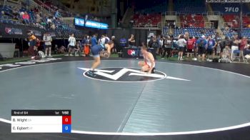 170 lbs Rnd Of 64 - Brady Wight, California vs Carter Egbert, Utah