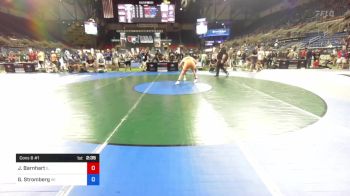 285 lbs Cons 8 #1 - Jackson Barnhart, Illinois vs Grant Stromberg, Wisconsin