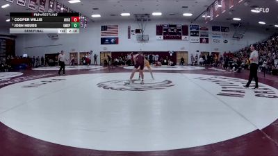 165 lbs Semifinal - Cooper Willis, Augsburg vs Josh Heuss, Wisconsin-Stevens Point