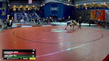 110 lbs Quarterfinal - Samantha Gray, JW Robinson vs Adelynne Till, Saint Mark`s