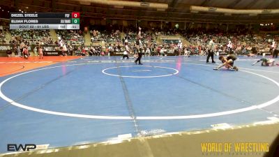 61 lbs Consi Of 32 #2 - Diezel Steele, PSF Wrestling vs Elijah Flores, Jflo Trained