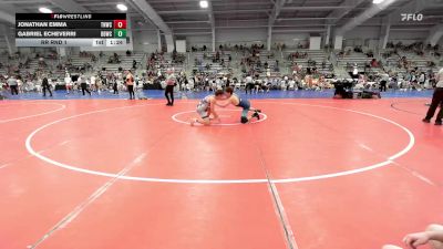 126 lbs Rr Rnd 1 - Jonathan Emma, TNWC Purple vs Gabriel Echeverri, Beach Boyz Wrestling Club