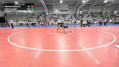 145 lbs Rr Rnd 1 - Braylon Gonzalez, The Asylum Red vs Ramil Islamov, TNWC Silver Fox