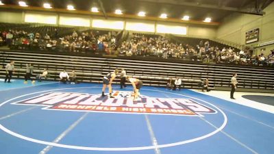 165 lbs Semifinal - Caleb Robinson, Corner Canyon vs Tanner Giatras, Weber