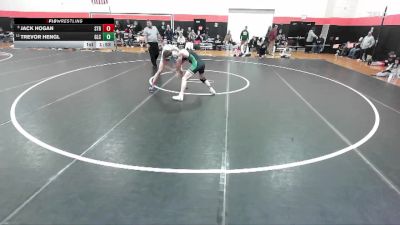 144 lbs Champ. Round 3 - Jack Hogan, Chicago (ST. RITA) vs Trevor Hengl, Grayslake (CENTRAL)