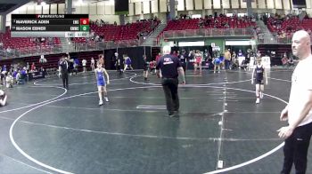 75 lbs Cons. Semi - Mason Ebner, Kearney MatCats Wrestling Club vs Maverick Aden, Louisville Wrestling Club