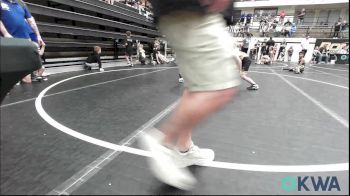 49 lbs 3rd Place - Kallum Hendrickson, OKC Saints Wrestling vs Colin Hunt, Standfast