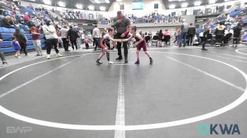 55-58 lbs 3rd Place - Noah Soucy, Blackwell Wrestling Club vs Vincent Schovanec, Cowboy Wrestling Club