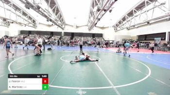 110-I lbs Quarterfinal - James Fearon, Yale Street vs Alexander Martinez, CJA