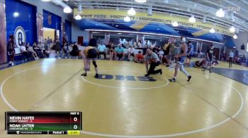 126 lbs Round 7 (8 Team) - Noah Uhter, Longwood WC vs Nevin Hayes, Funky Monkey