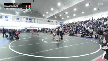 115 lbs Champ. Round 2 - Bella Luna Aguas, Foothill/Santa Ana vs Itzel Andrade Navarro, Dos Pueblos