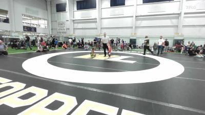 B-40 lbs Quarterfinal - Ashur Rutledge, WV vs Kairo Martin, OH