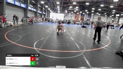 152 lbs Rr Rnd 2 - Braxton Miller, Beast Nation Gold vs Jimmy Jakub, Triumph Maize