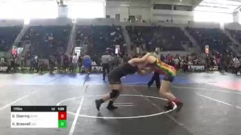 170 lbs Rr Rnd 1 - Grace Doering, Somar WC vs Kendall Braswell, California Dream