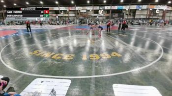 106 lbs Semifinal - Sofia Ramos, Central Florida Wrestling vs Kaia Hunter, Bennett County
