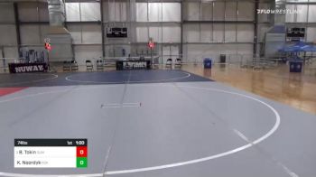 74 lbs Rr Rnd 1 - Benjamin Tokin, Summit vs Kasin Noordyk, Fox Valley Elite