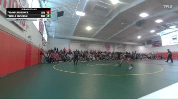 105 lbs Semifinal - Mayslee Bunce, Bear River vs Bella Jackson, Pagosa Springs