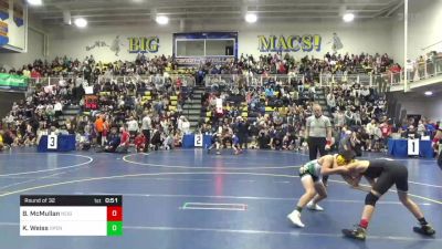 96 lbs Round Of 32 - Braydan McMullan, Neighborhood vs Kai Weiss, Open Mats WC