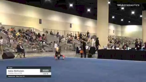 Addy Rothstein - Floor, Chelsea Piers #710 - 2021 USA Gymnastics Development Program National Championships