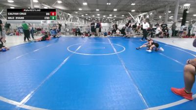 44 lbs Round 2 (6 Team) - Milo Evans, CTWHALE ORCA vs Caliyah Cruz, Ohio Gold