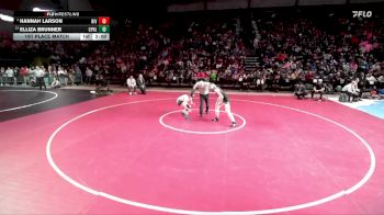 6A 120 lbs 1st Place Match - Elliza Brunner, Copper Hills vs Hannah Larson, Riverton