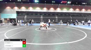 141 lbs Consi Of 8 #2 - Darren Green, Wyoming vs James Emmer, Utah Valley