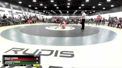 105 lbs Placement Matches (8 Team) - Brian Corbin, Dynasty vs Jamison Forest, PA Alliance