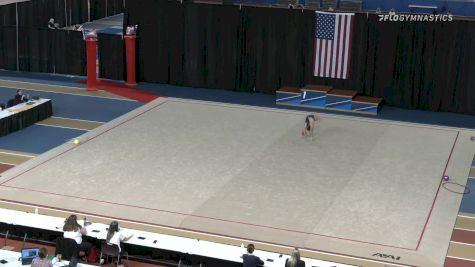 Nicole Herkenhoff - Ball - 2021 Rhythmic Elite Qualifier