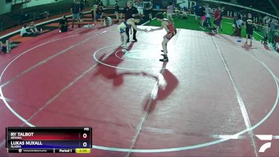 130 lbs Cons. Semi - Ry Talbot, Nevada vs Lukas Nuxall, Alaska