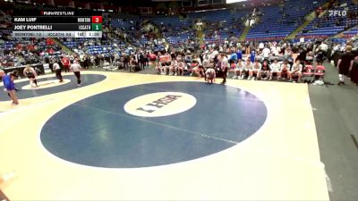 144 lbs Semis & 1st Wrestleback (8 Team) - Kam Luif, Lombard (Montini) vs Joey Pontrelli, Elmhurst (IC Catholic)