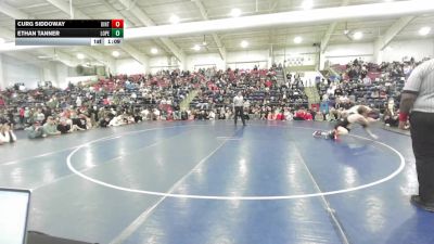 138 lbs 1st Place Match - Curg Siddoway, Uintah vs Ethan Tanner, Lone Peak