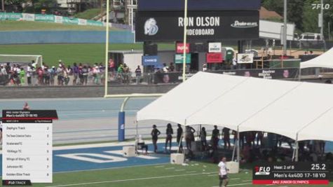 2026 AAU Junior Olympic Games - Youth Boys' 4x400m Relay, Semi-Finals 2 - Age 17-18