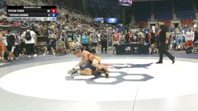 165 lbs Champ. Rd Of 128 - Tatum Todd, Montana vs Ethan Sonne, Illinois