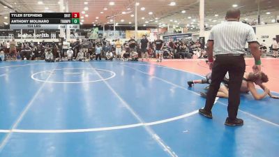 154 lbs Rr Rnd 3 - Tyler Stephens, Team Shutt - HSC vs Anthony Molinaro, Triumph Blue - HSC