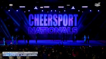 Cheer Athletics - Plano - Cougars [2026 L2 Youth - Medium Day 1] 2026 CHEERSPORT National All Star Cheerleading Championship
