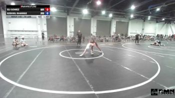 78 lbs Rr Rnd 5 - Eli Gomez, Imperial Tigers vs Ezekiel Ramirez, Juggernaut WC