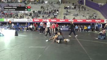 157 lbs Round 1 (16 Team) - Gabe Johnson, Central Oklahoma vs Fernando Lopez, Ashland