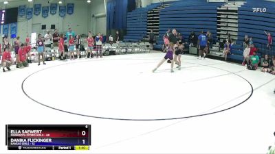 145 lbs Round 5 (6 Team) - Ella Saewert, Minnesota Storm Girls vs Danika Flickinger, Kansas Girls