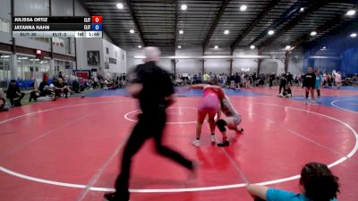 135 lbs Final - Julissa Ortiz, Elite Aqua - HSG vs JayAnna Hahn, Elite Coral - HSG