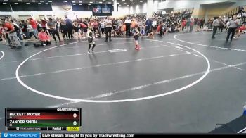 59 lbs Quarterfinal - Beckett Moyer, IA vs Zander Smith, IN