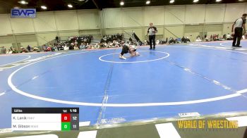 52 lbs Rr Rnd 4 - Keaton Lanik, Funky Singlets vs Myles Gibson, Roughriders 9U