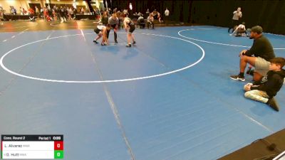 7th - 8th grade - 93 Cons. Round 2 - Layton Alvarez, Moen Wrestling Academy vs Dylan Hutt, Moen Wrestling Academy