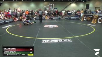 67 lbs Finals (8 Team) - Wayne Crowe, American Gladiators-Havoc vs William Craig, Untouchables Purple