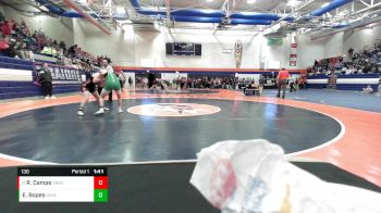 130 lbs Cons. Round 3 - Randi Campe, Urbana (H.S.) vs Emily Bopes, Geneseo