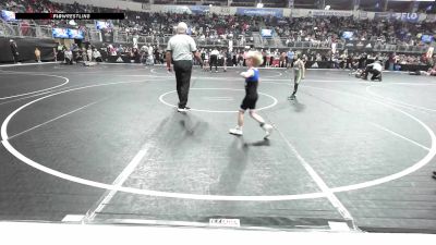 49 lbs Round Of 16 - Easton Berryman, Team Central vs Hudson Mitchell, Wichita Wrestling Club