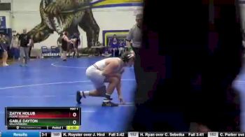 182 lbs 1st Place Match - Gable Dayton, Williamsburg vs Zatyk Holub, Mount Vernon