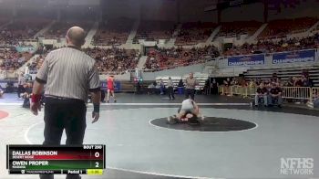 D1-132 lbs Semifinal - Owen Proper, Marana vs Dallas Robinson, Desert Ridge